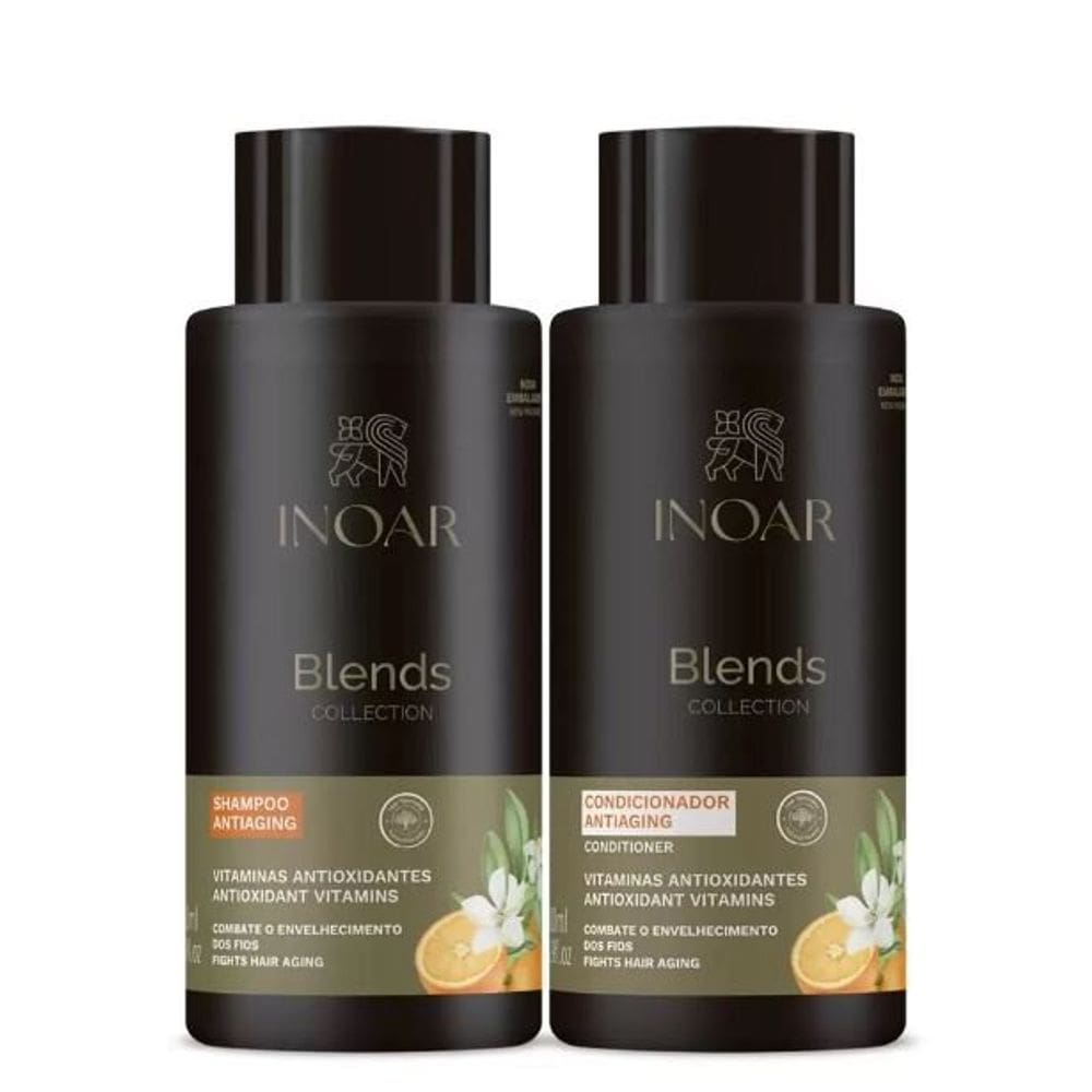 Inoar Kit Blends Vitaminas 2 Produtos 800ml