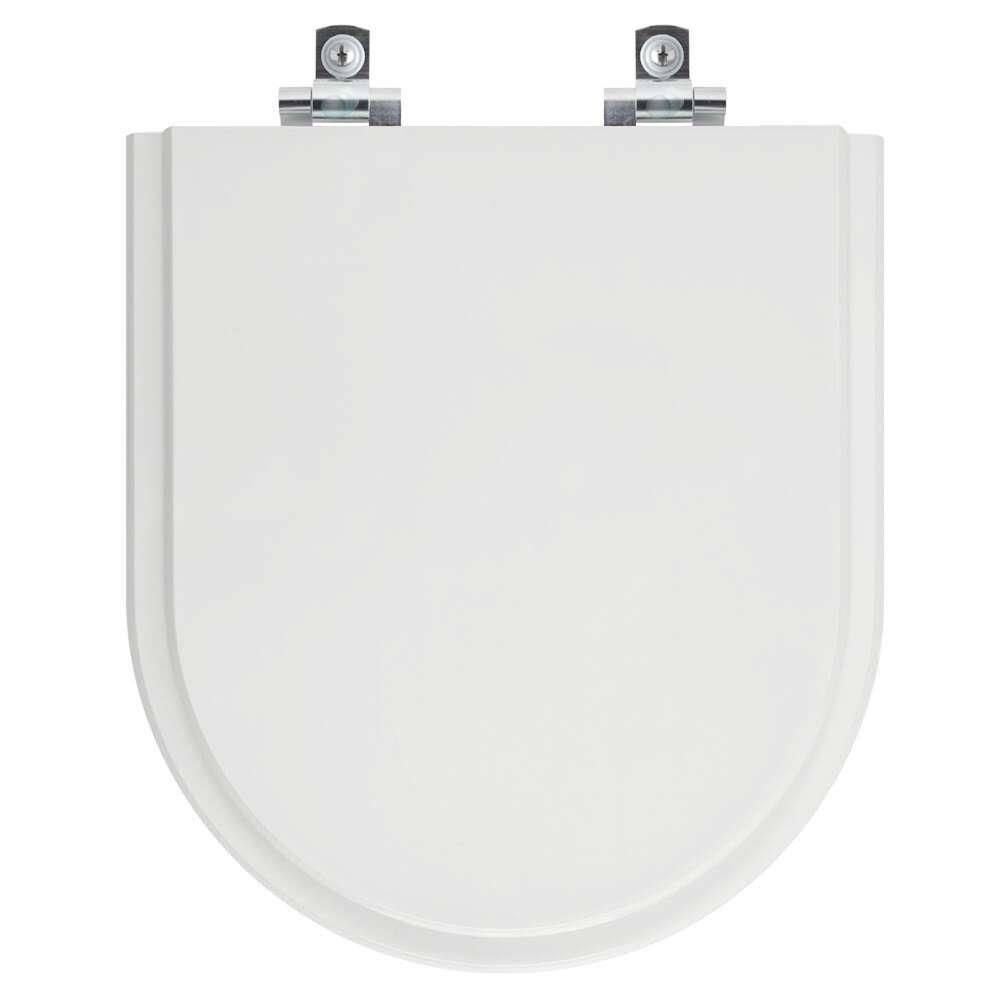 Assento Sanitário Laqueado Soft Close Riviera Cinza Claro para vaso Celite