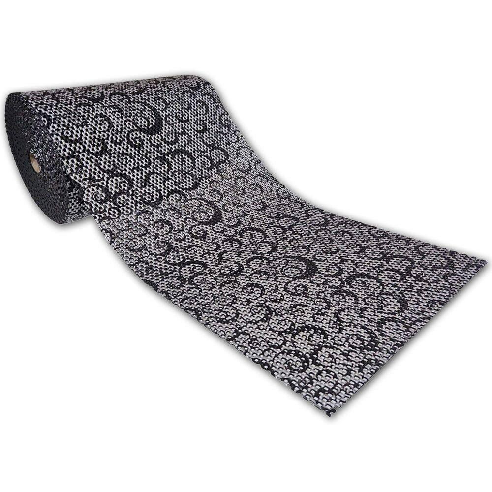 Tapete Passadeira Emborrachada Pvc Antiderrapante 0,43x3,00m Valsa De Borboletas