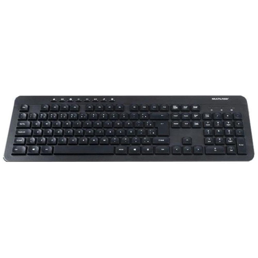 Kit Teclado E Mouse Sem Fio Recarregável Multilaser Tc251