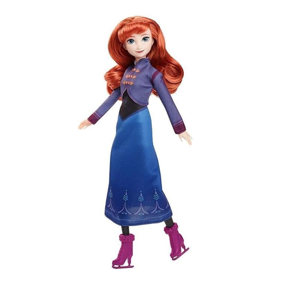 Boneca Anna Disney Frozen Patinação No Gelo - Mattel