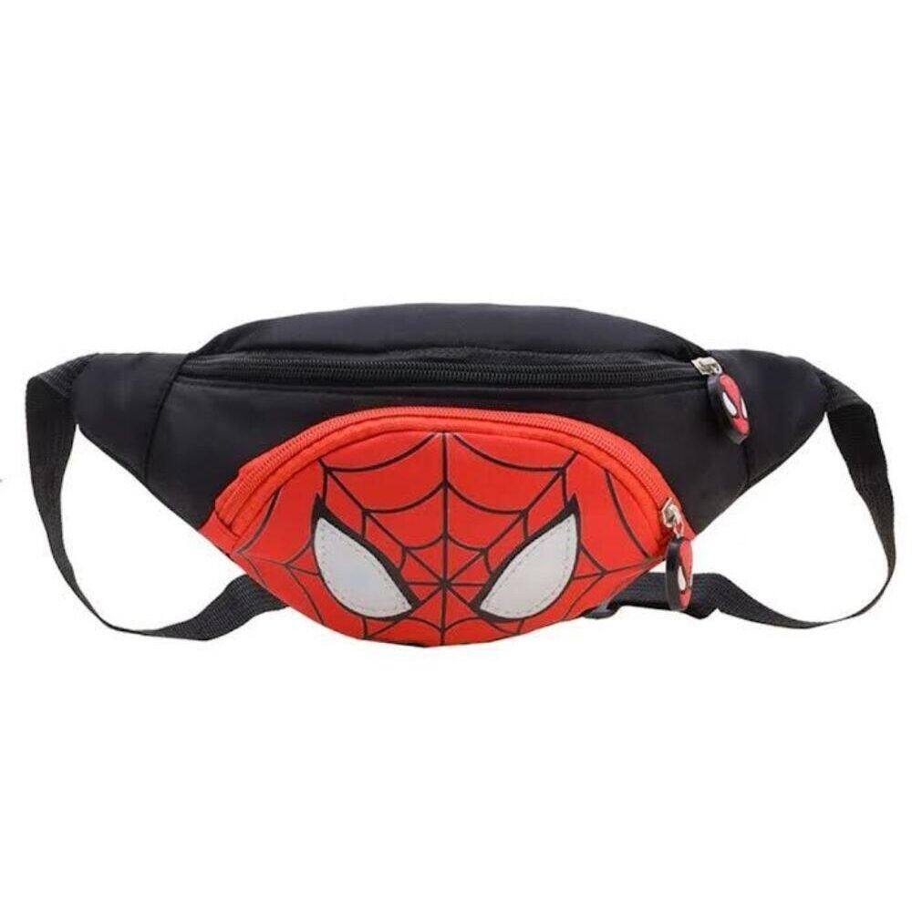 Pochete Infantil Homem Aranha Bolsa Cintura Escolar Mochila
