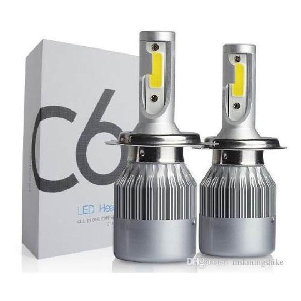 Lampada Super Led H1 Para Carro Super Lâmpada Led C6 7200lm