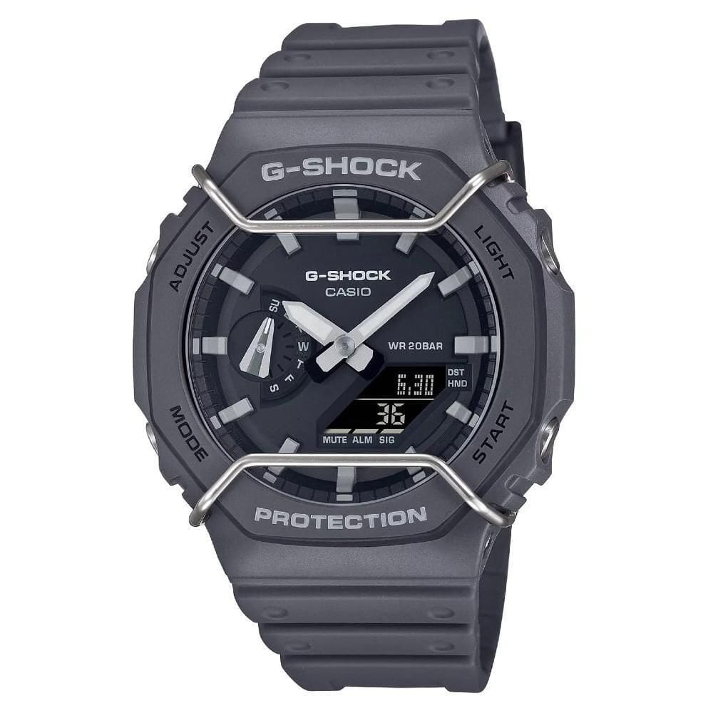 Relógio Casio GA-2100PTS-8ADR *Carbon Core Guard.