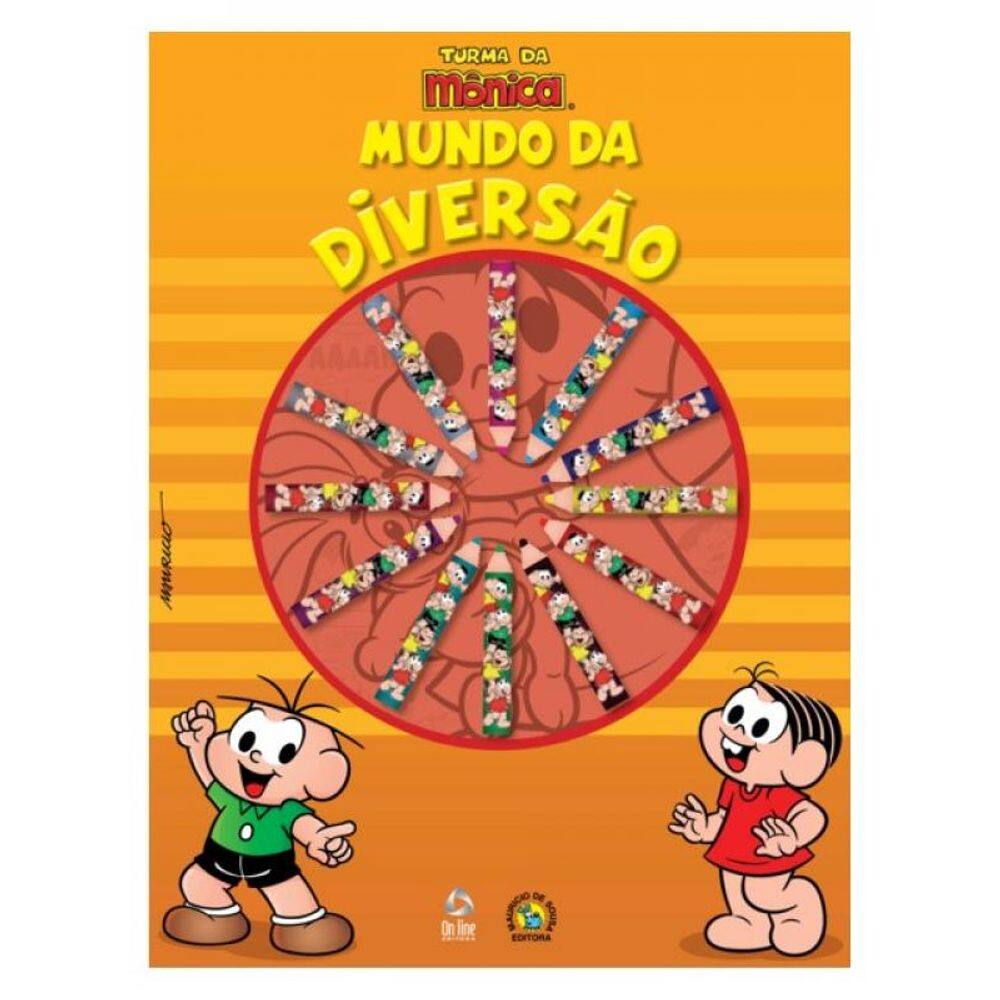 Turma Da Mônica Mundo Da Diversão - Mônica E Cebolinha