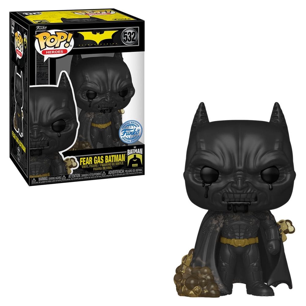 Funko Pop Heroes Batman Begins Fear Gas Batman 532 Ex