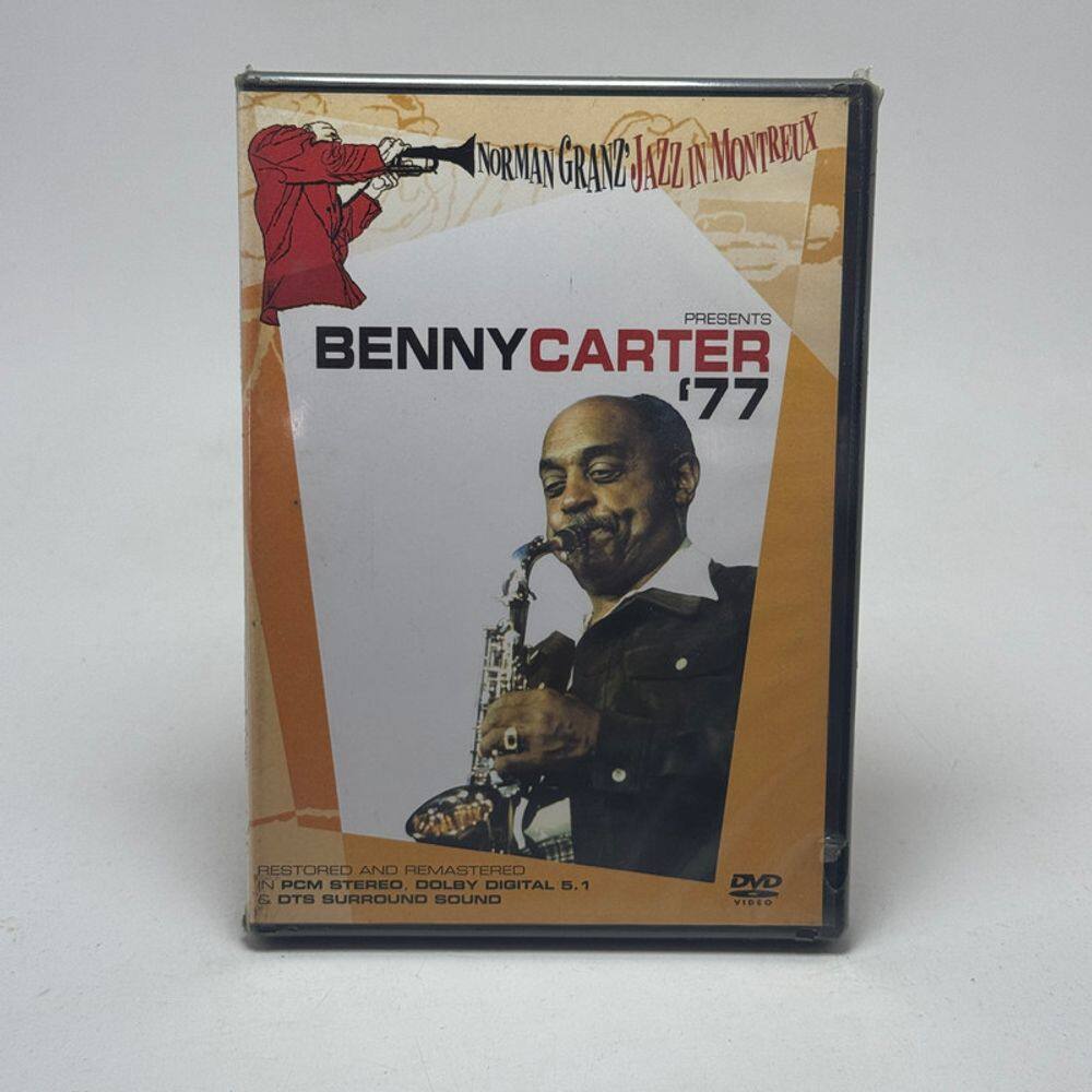 Dvd Benny Carter - `77 Norman Granz Jazz in Montreux