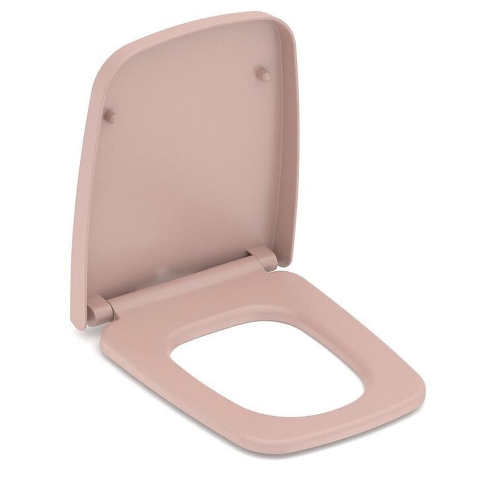 Kit 3 Assentos único Termofixo Soft Close Boss Incepa Rose