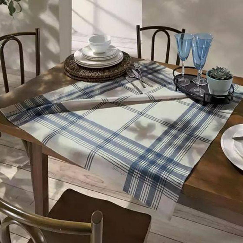 Toalha Centro De Mesa Quadrada Dohler Clean Renova Luna D 78x78 Cm