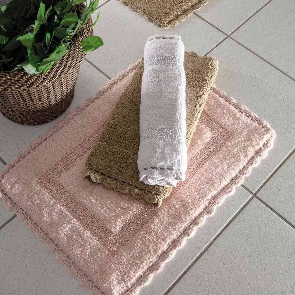 Tapete Croche Retangular 50x70 Cm