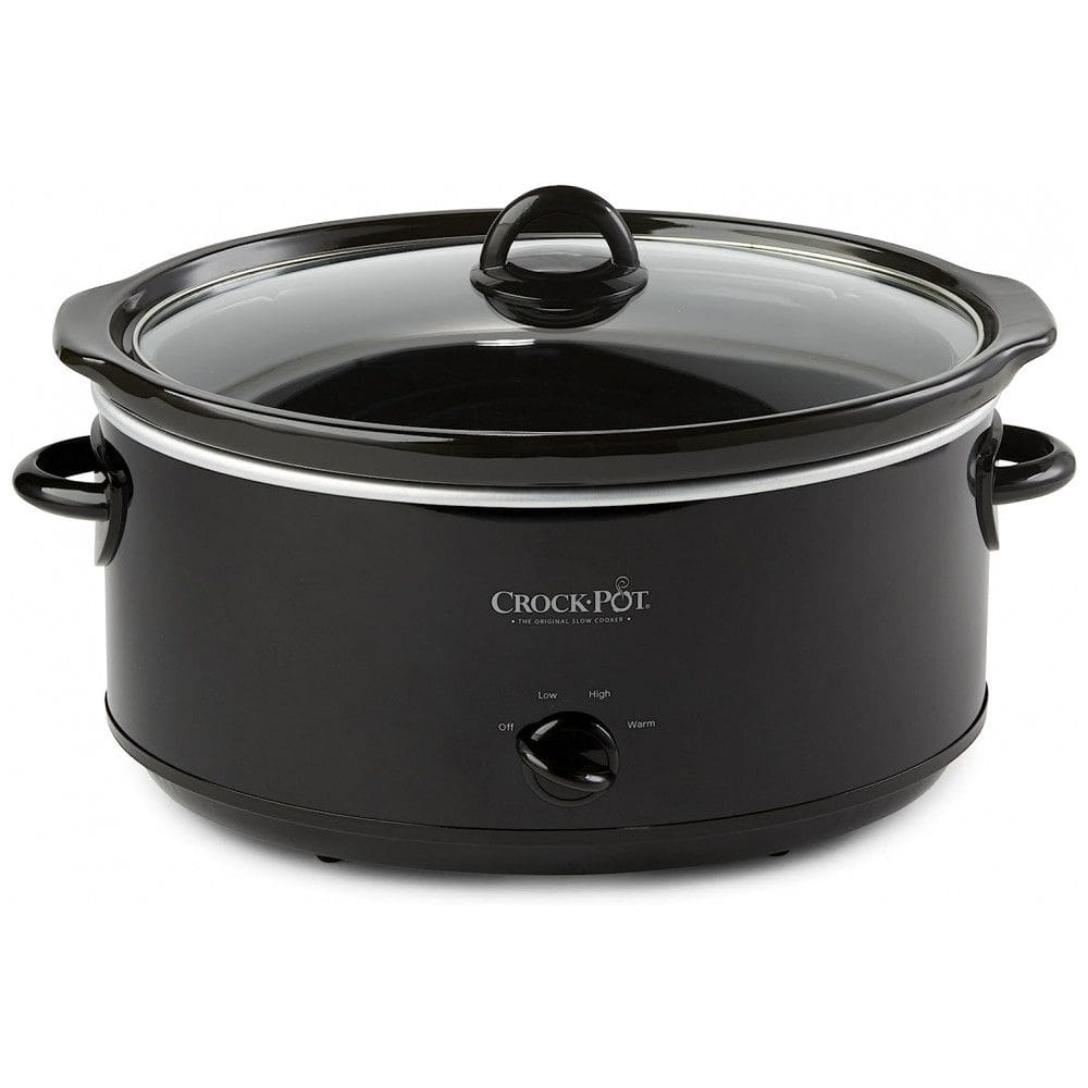 Panela Elétrica Multifuncional 8L, Aço Inoxidável com Controle de Temperatura, 110V 1800W, CROCK POT SCV800 B, Preto