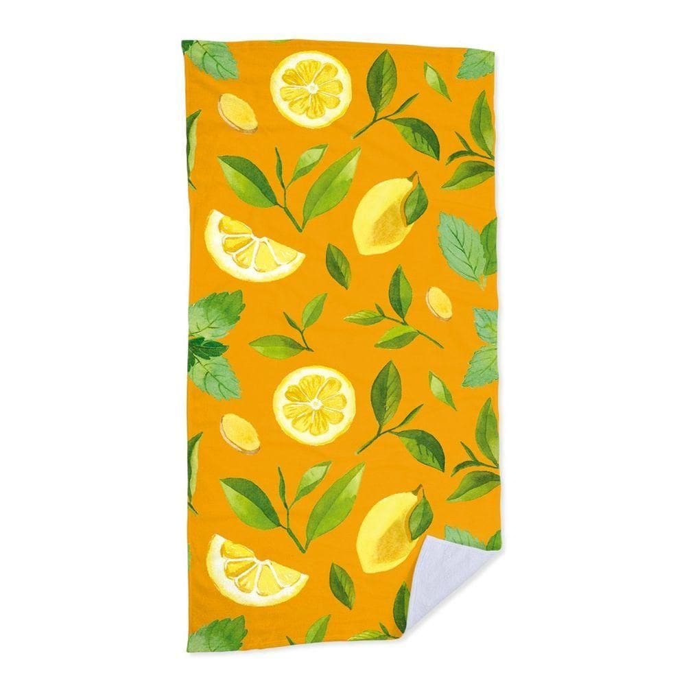 Toalha De Praia Summer Orange Tropical
