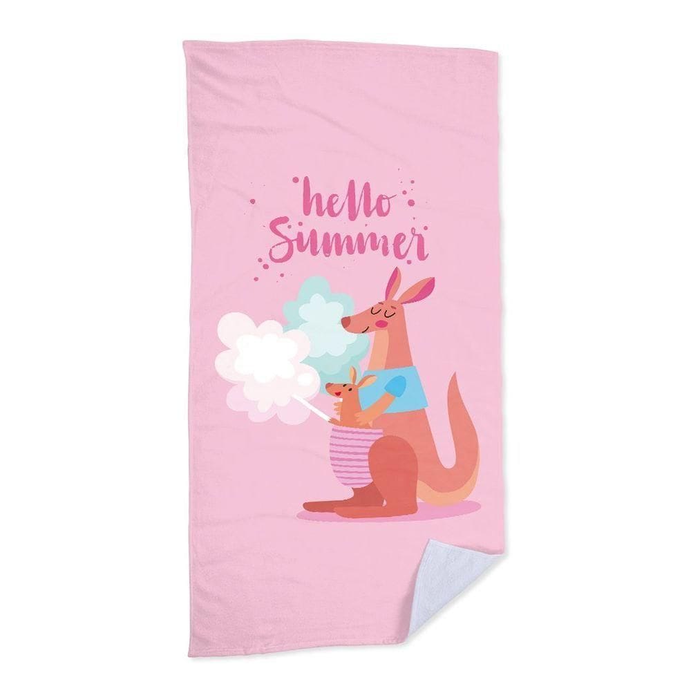 Toalha De Praia Canguru Hello Summer