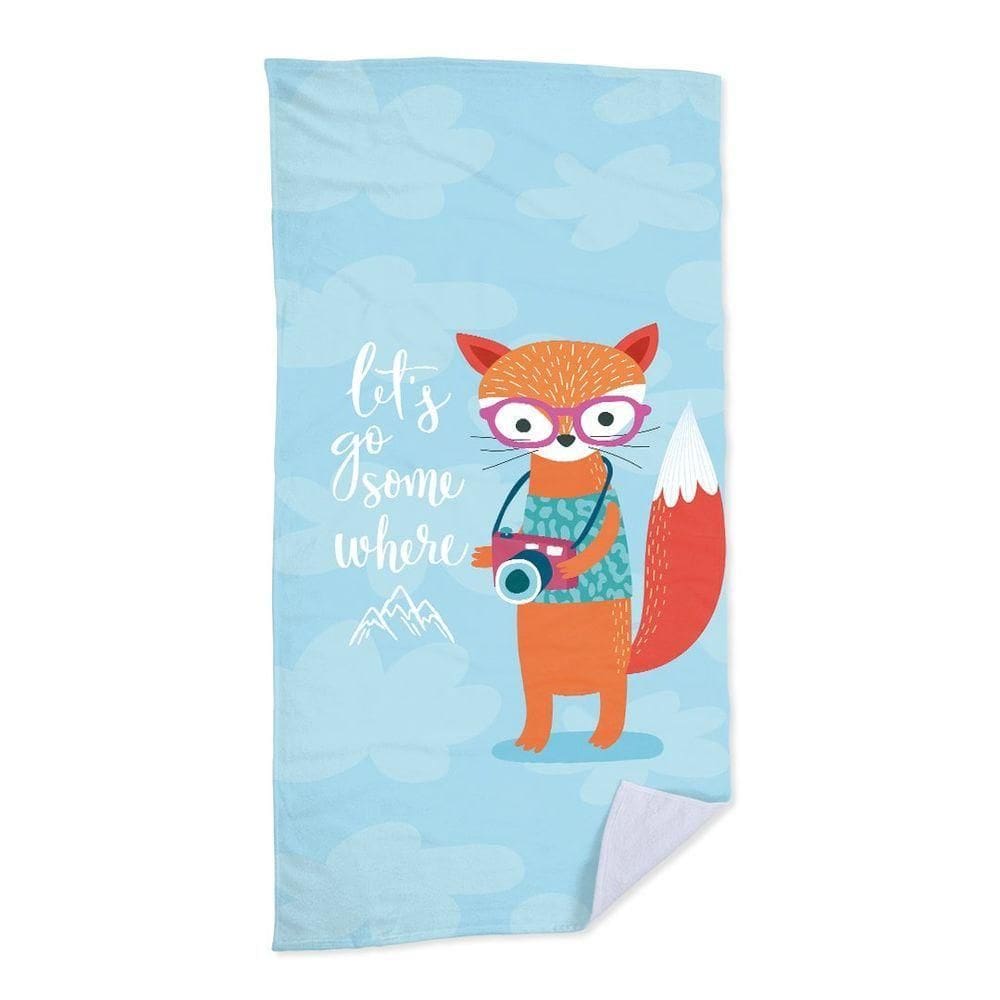 Toalha De Praia Raposa Fotógrafa