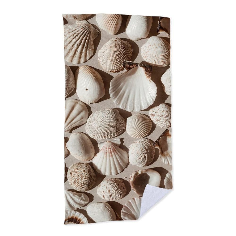 Toalha De Praia Realistic Shells