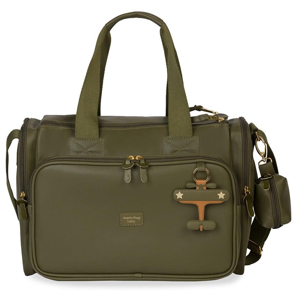 Bolsa Maternidade MasterBag Térmica Anne Avião Verde Oliva
