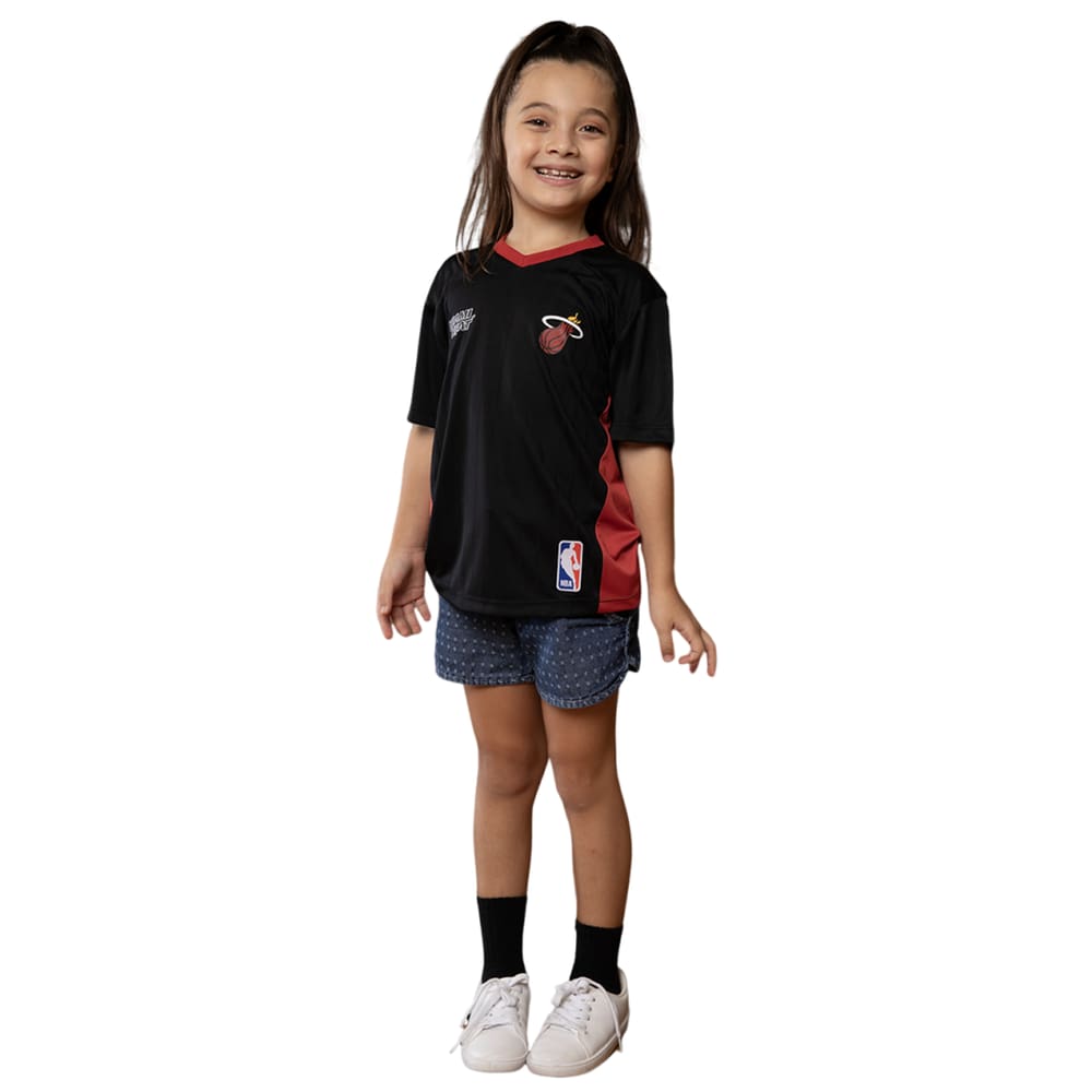 Camiseta Nba Juvenil Unissex Miami Heat Heat Modality