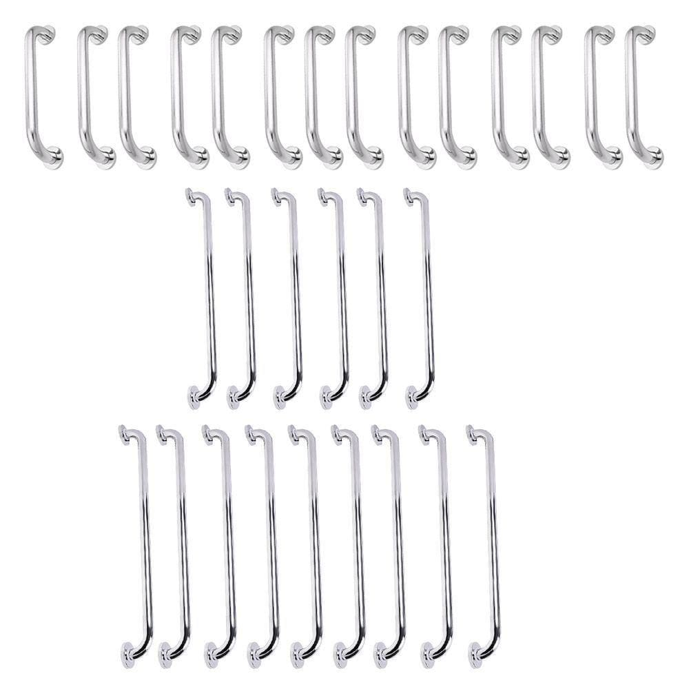Alça De Apoio Barra Inox 40cm 70cm 80cm29 Unidades Suporte Acessibilidade Idoso Cadeirante