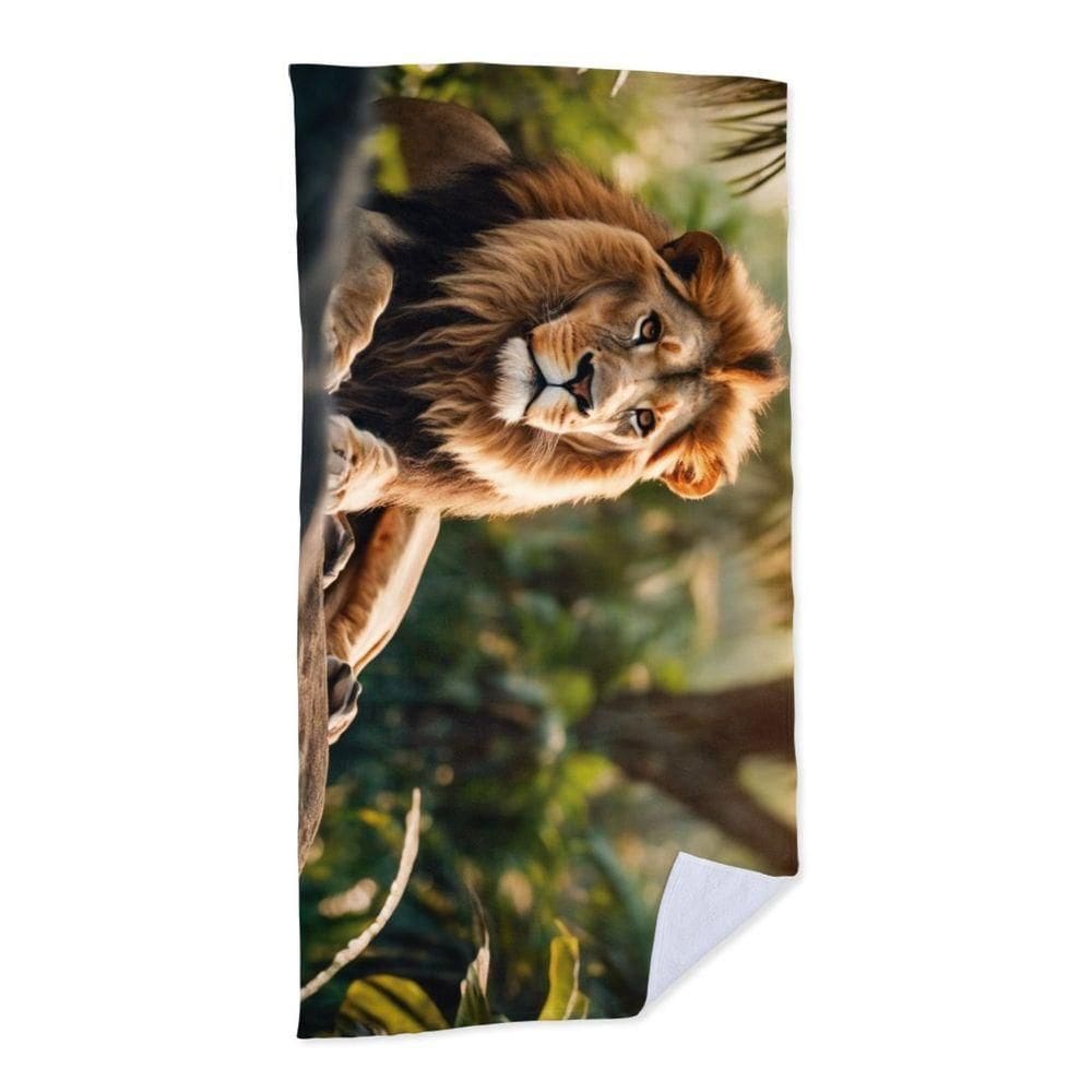 Toalha De Praia Glamorous Lion
