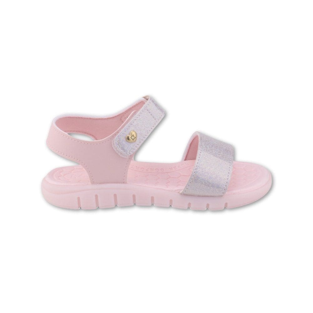 Sandália Papete Menina Kidy Wave Light 172-1034 Luz Led