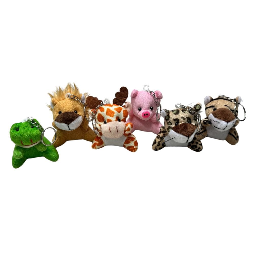 Mini Elefante De Pelúcia Chaveiro Elefantinho Infantil - 6cm
