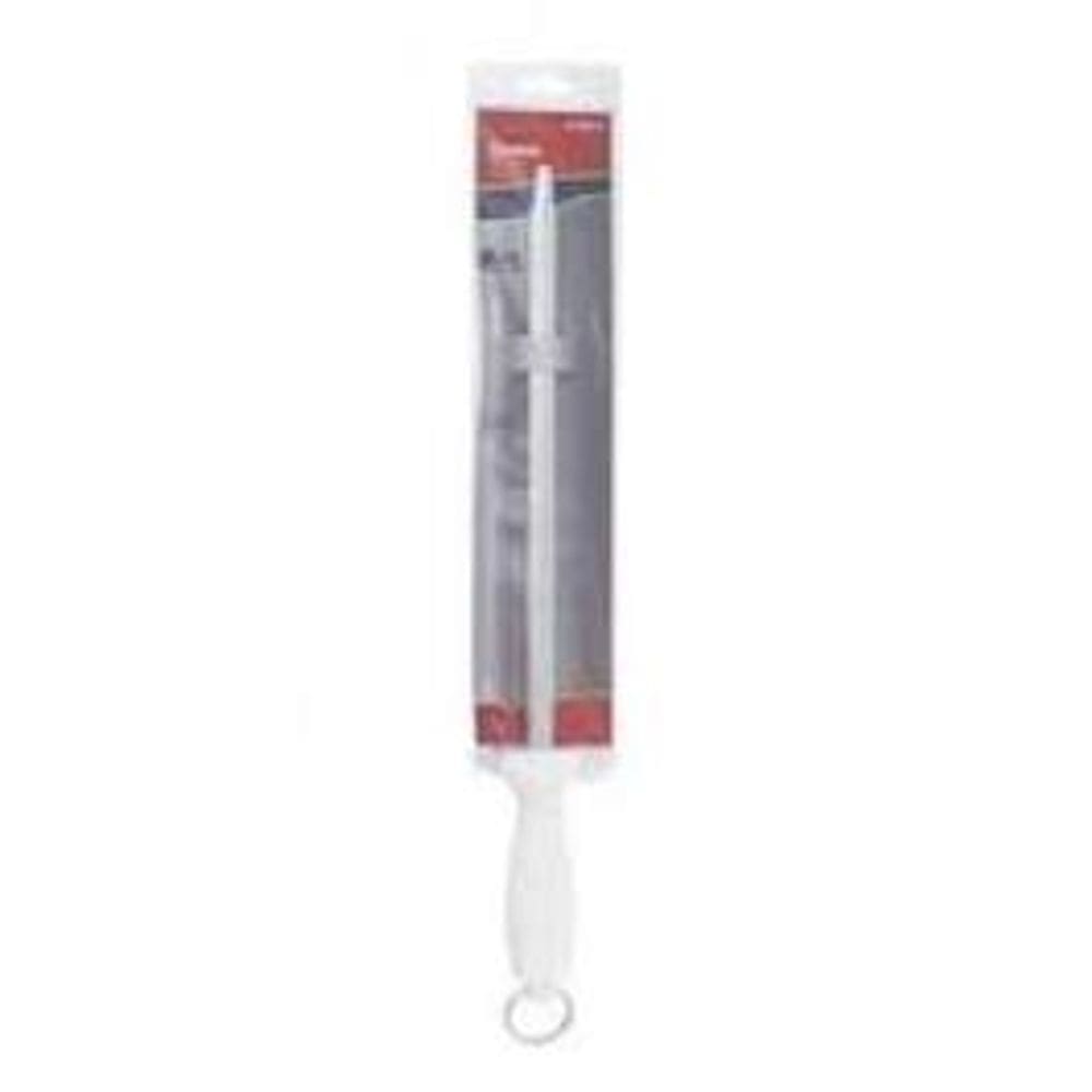 Chaira 30cm Aço Inox 10 Polegadas Branca Pratical-Corneta
