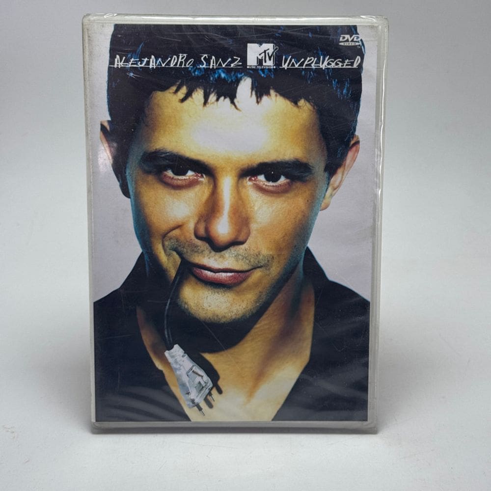 Dvd Alejandro Sanz - Unplugged