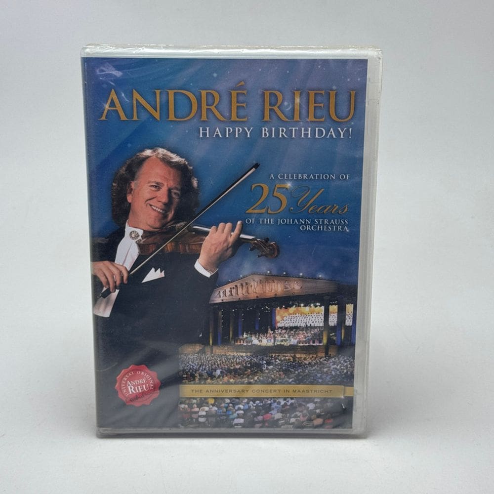 Dvd André Rieu - Happy Birthday - 25 Years