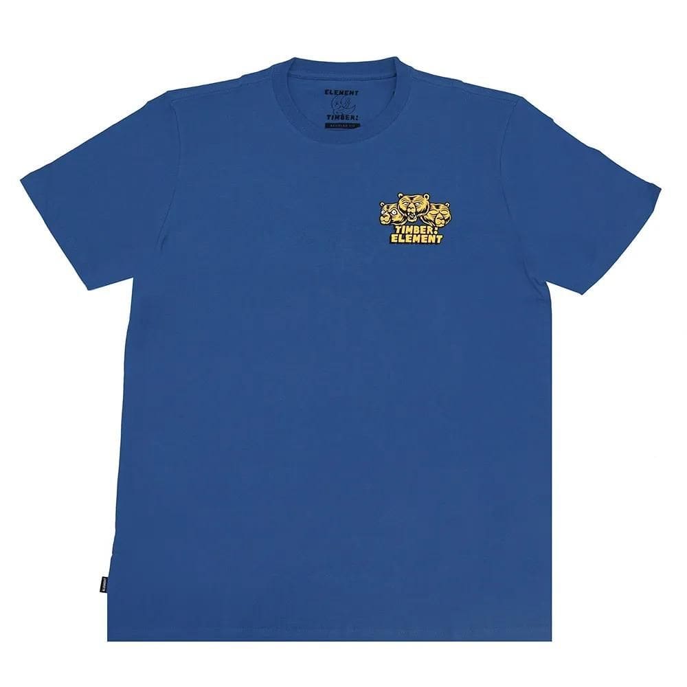Camiseta Element Bear With Me SM25 Masculina Azul