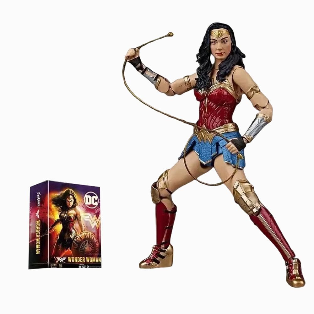 Boneca Mulher Maravilha Figure Action DC  Fondjoy