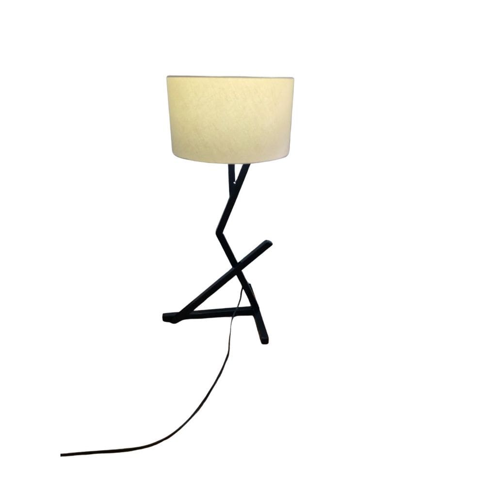 Luminária de mesa quarto escritório leitura decoração Bali