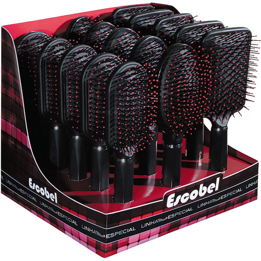 Escova de Cabelo Linha Especial Escobel 939 Variadas