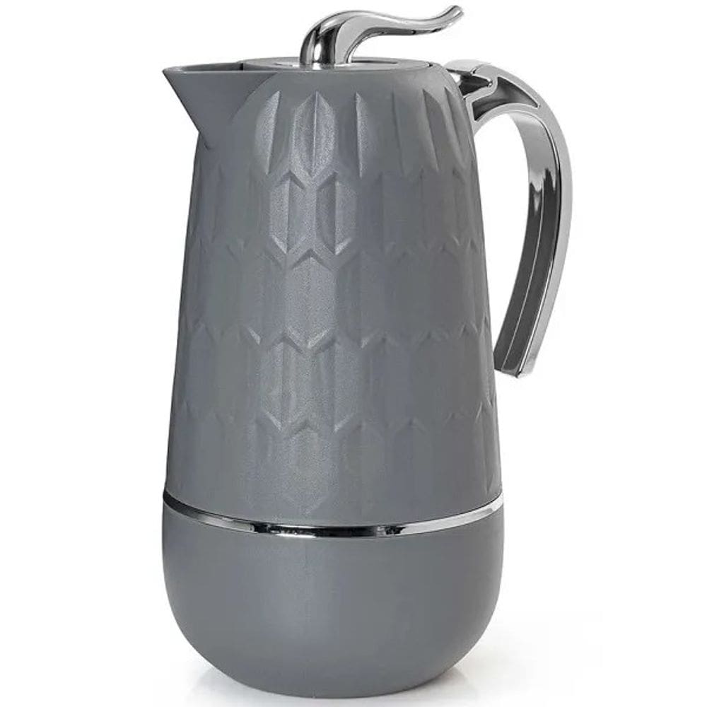 Garrafa Térmica Para Café E Chá 1l Pomenzi Cinza Termopro