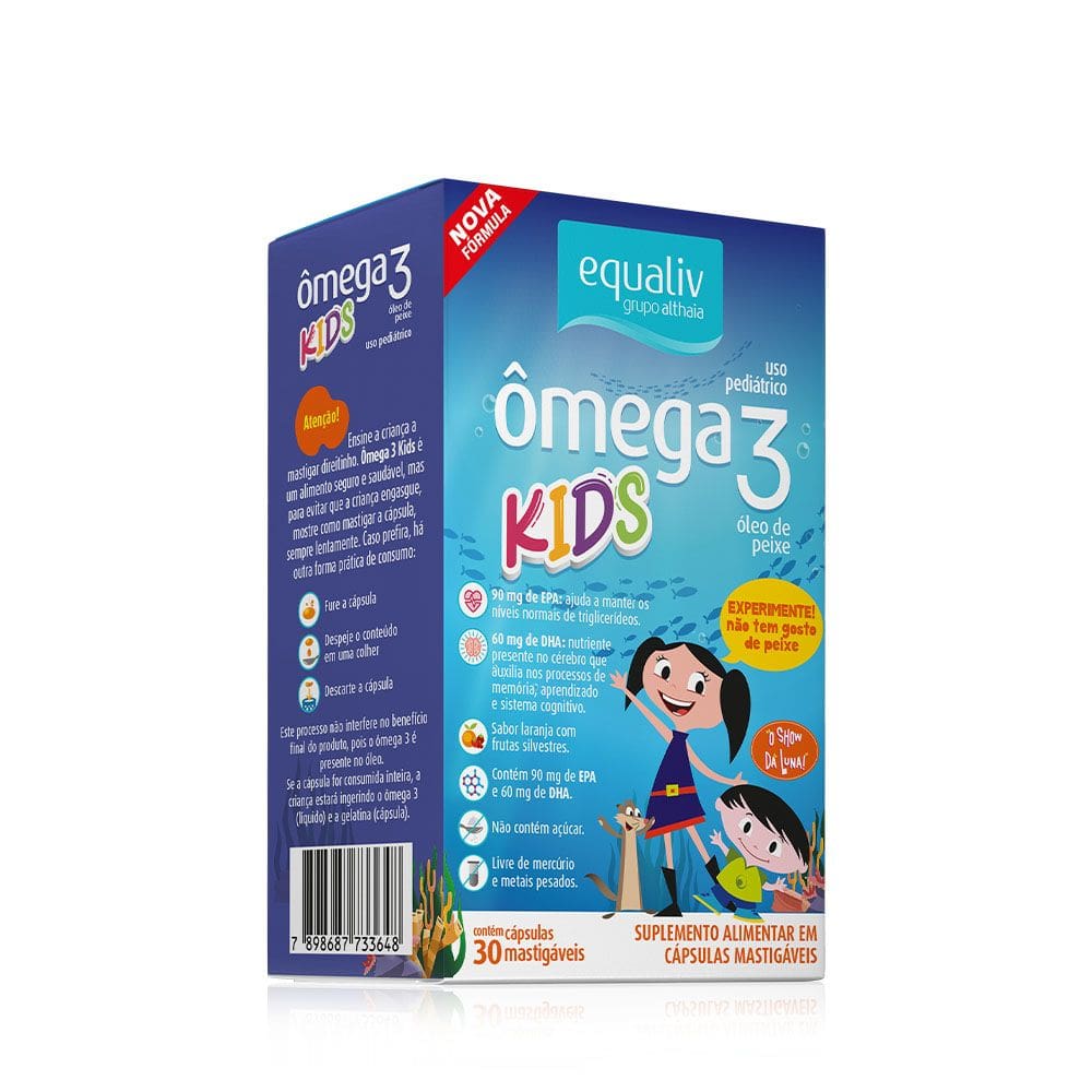Ômega 3 Kids – 30 Cápsulas