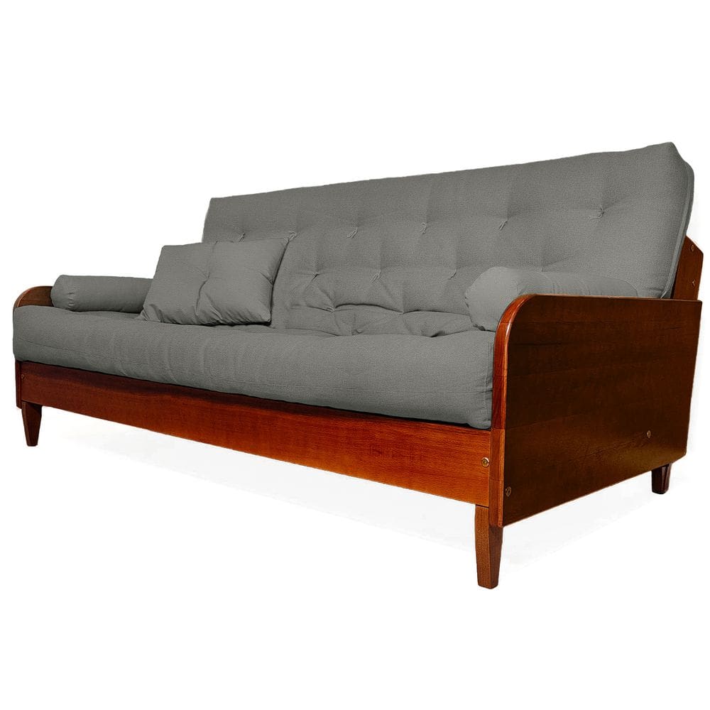 Sofá Cama Paris Sarja Madeira Nobre Imbuia