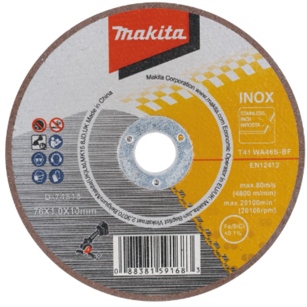 Disco de Corte Fino 76mmx10mm para DMC300 MAKITA D-74815-5