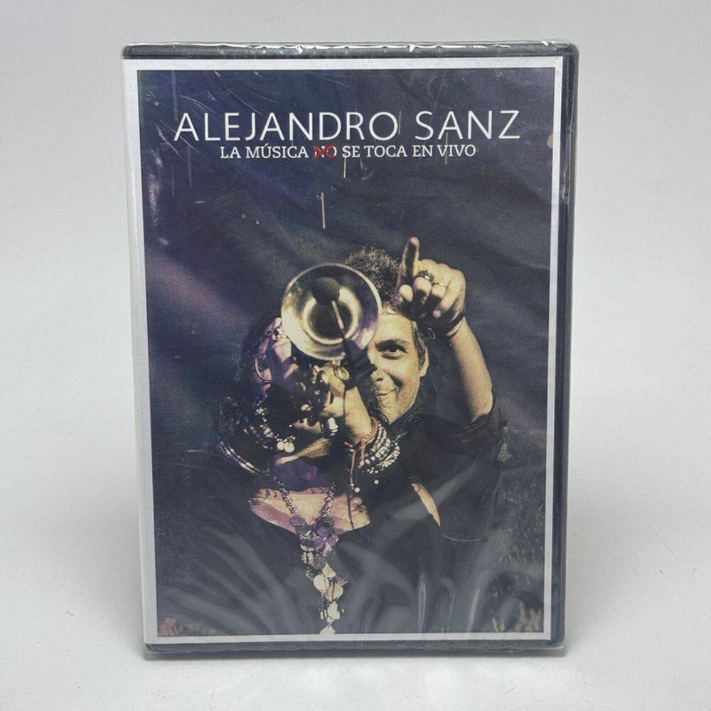Dvd Alejandro Sanz - La Musica No Se Toca