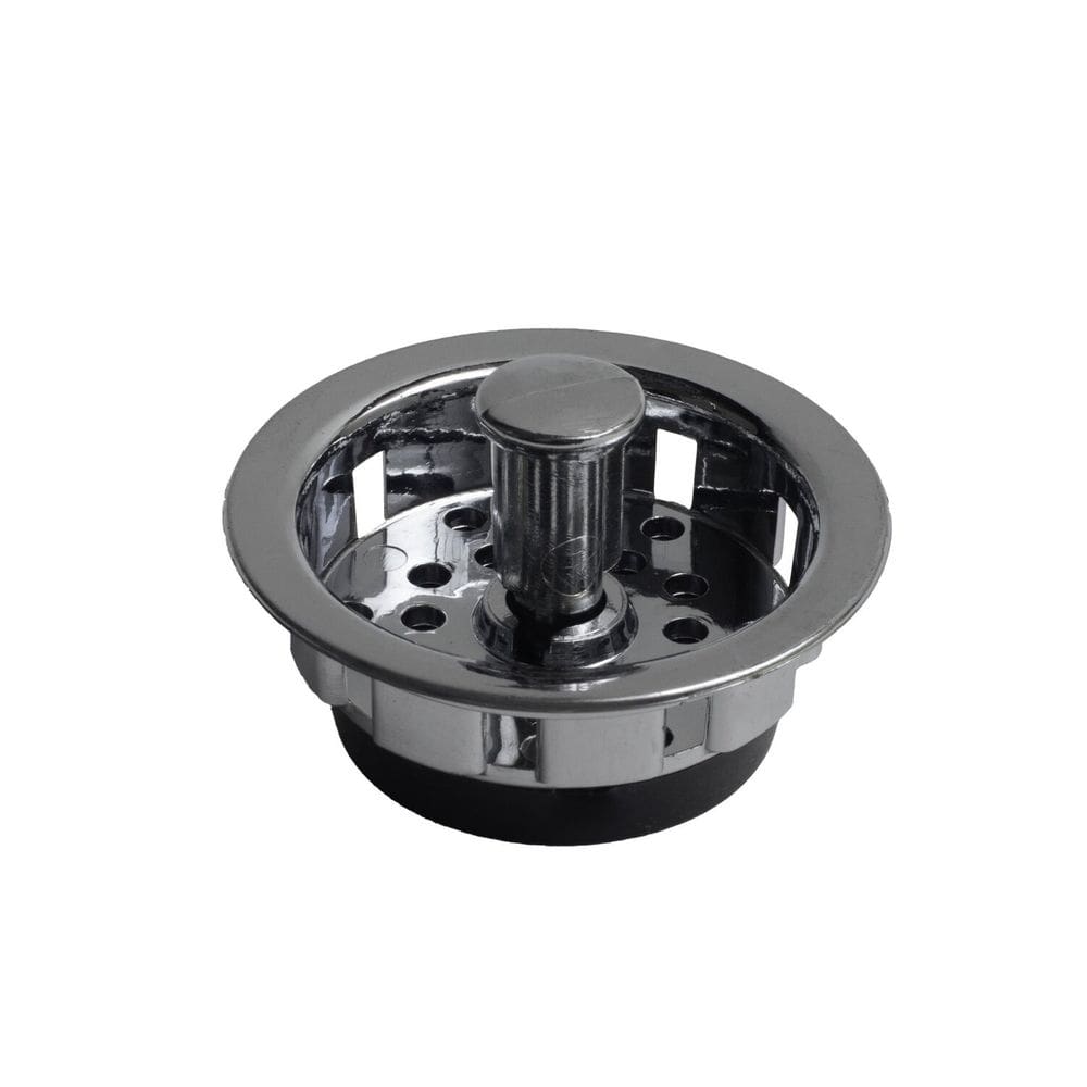 Cesto Abs Cromado para Valvula Pia Internacional Cinza