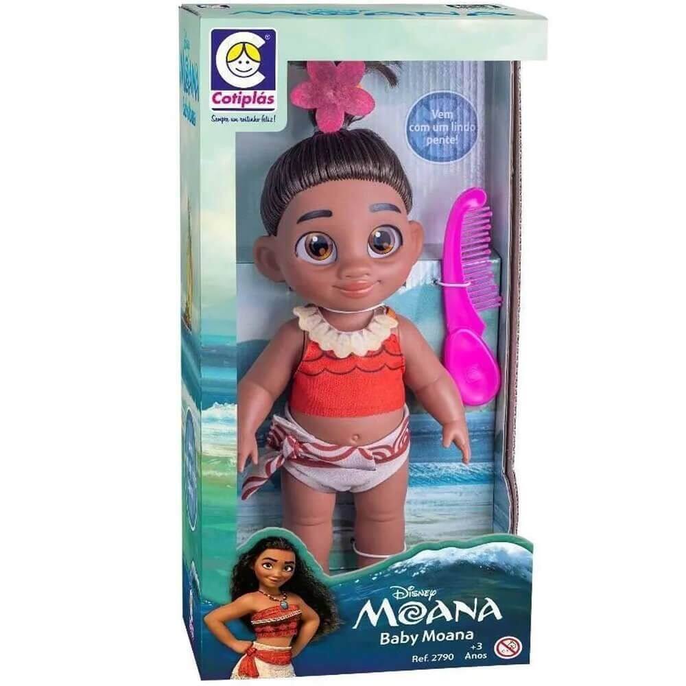 Boneca Moana Baby Pequena 28Cm Cotiplas