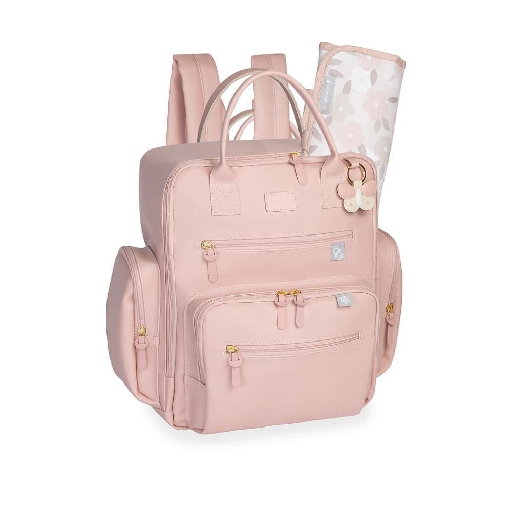 Mochila de Maternidade MasterBag Urban Borboleta Rosa