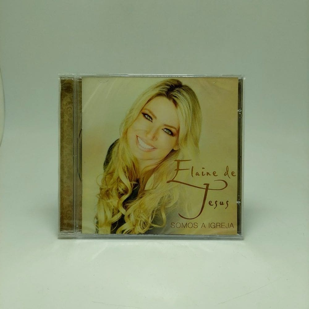 Cd Elaine De Jesus - Somos Na Igreja