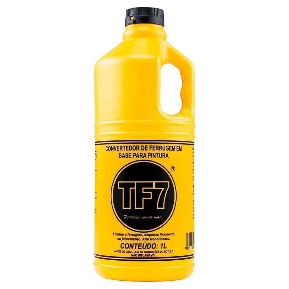 Convertedor De Ferrugem TF7 1 Litro Base Para pintura Negrão