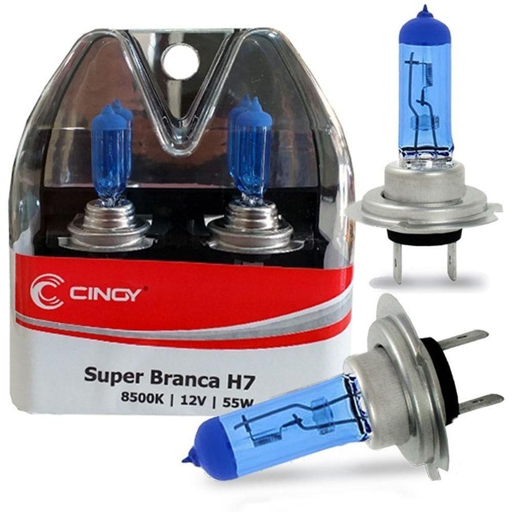 Lampada H7 Super Branca 55/60 W (par)