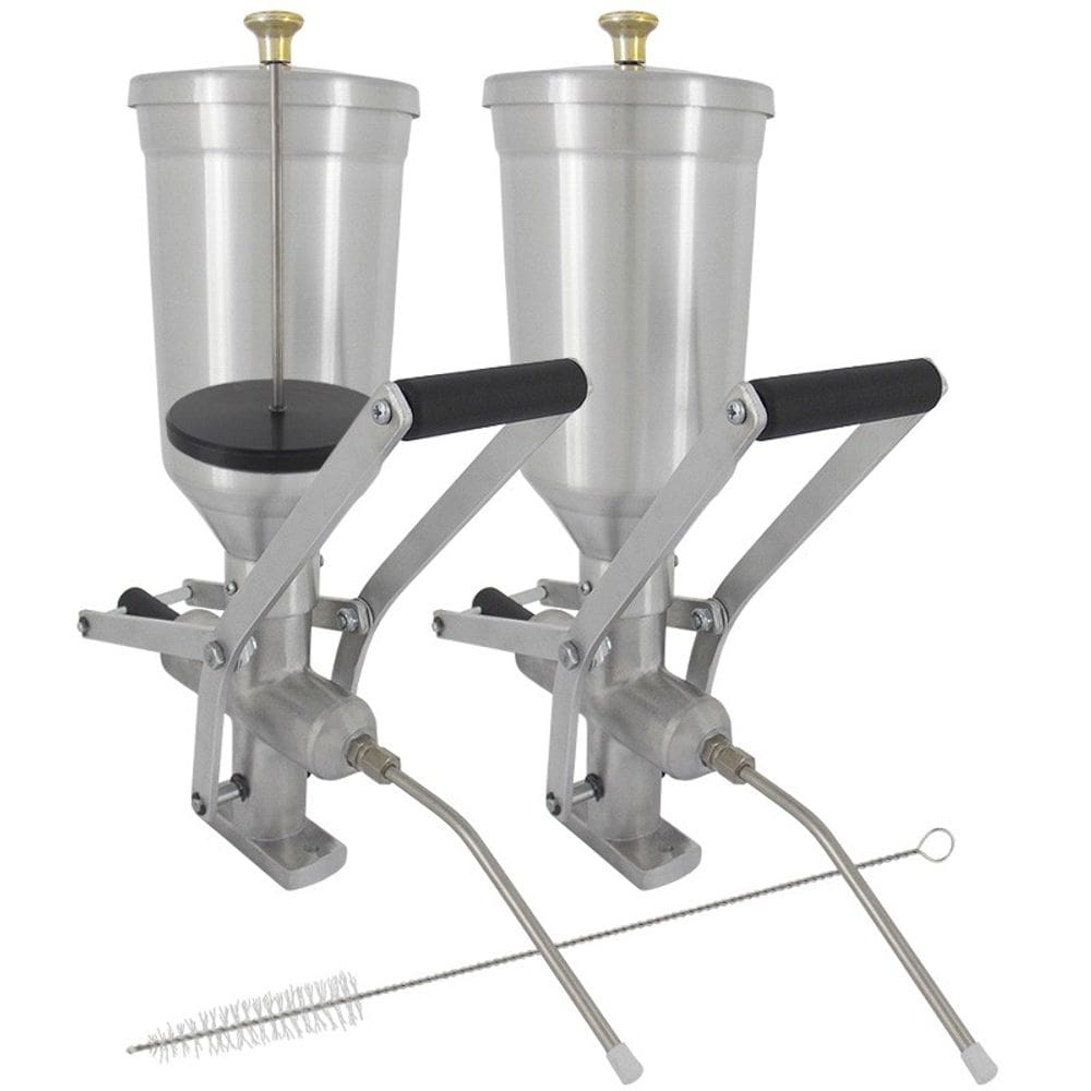 Kit 2 Doceira de Churros 1 Litro com Contrapeso (Recheadeira de Churros)