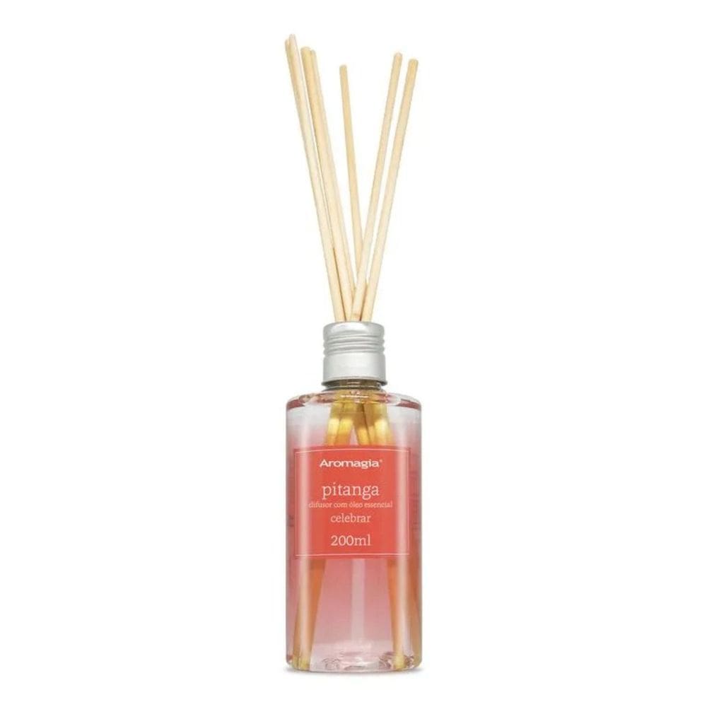 Difusor De Ambiente Varetas Wnf Aromagia - 200 Ml - Pitanga