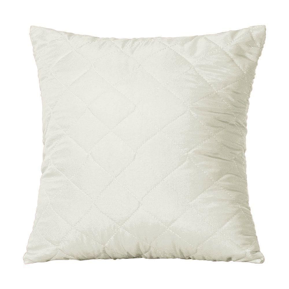 Capa De Almofada 45cm X 45cm 1 Peça Matelada 100% Poliéster Cor:palha