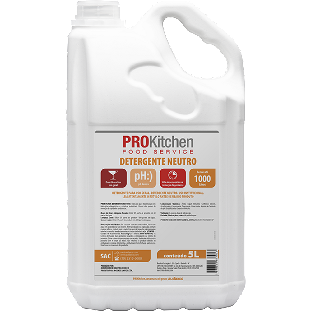 Prokitchen Detergente Neutro 5L