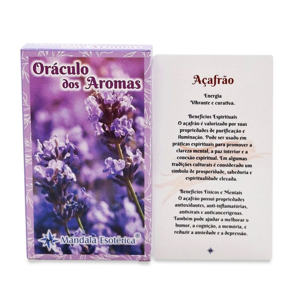 O Poderoso Oráculo dos Aromas Caminho da Natureza Espiritual