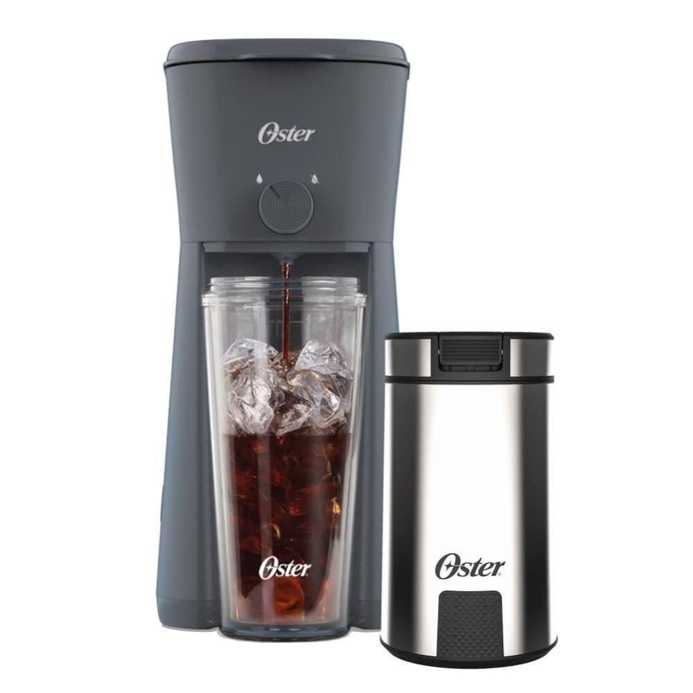 Kit Café Gelado - Cafeteira Iced Coffee E Moedor De Café Oster 127V