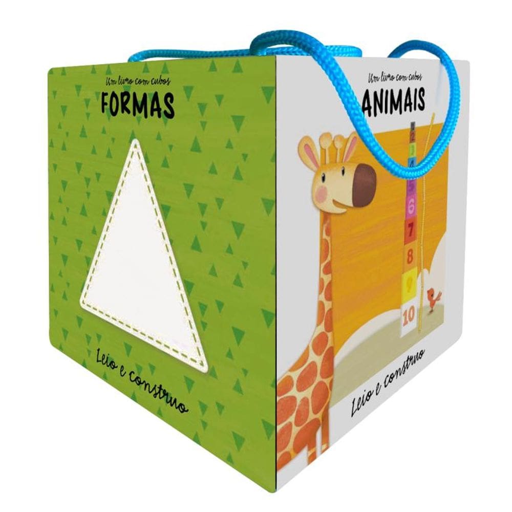 Um livro com cubos: Leio e construo